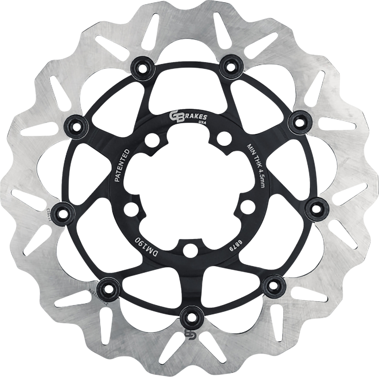 GBRAKES Floating Wave Brake Rotor