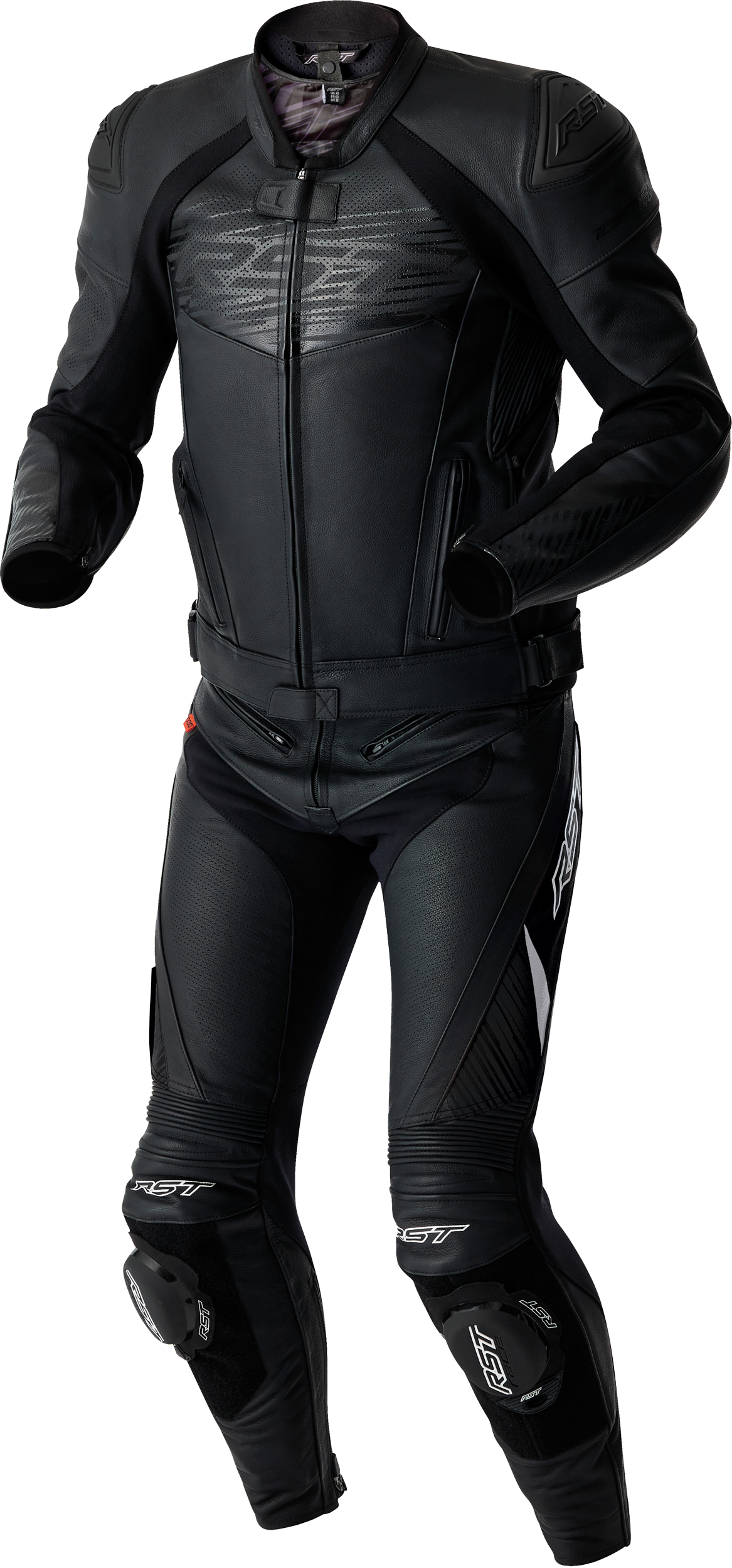 RST Tractech Evo 5 CE Men's Leather Jacket - Black - View 25