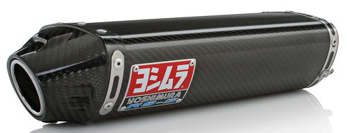 Yoshimura CBR600RR 07-08 RS-5 Stainless Slip-On Exhaust, w/ Carbon Fiber Muffler