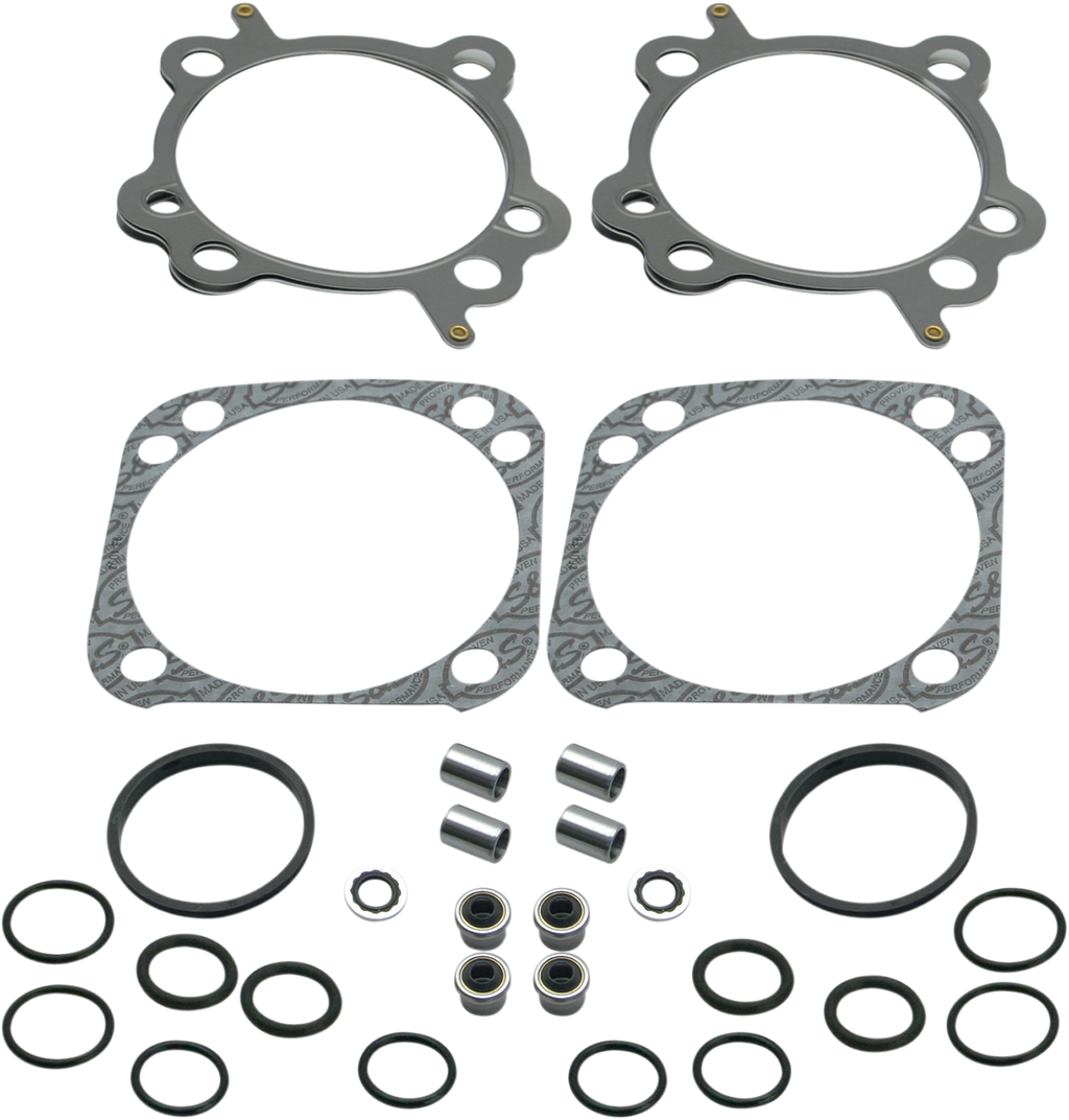 S&S CYCLE Gasket Kit - Top End Gasket Kit / 4-1/8" / Big Twin 0934-0653