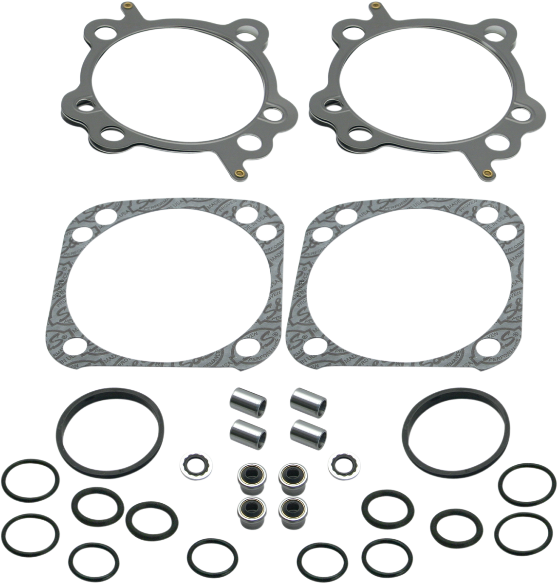 S&S CYCLE Gasket Kit - Top End Gasket Kit / 4-1/8" / Big Twin 0934-0653
