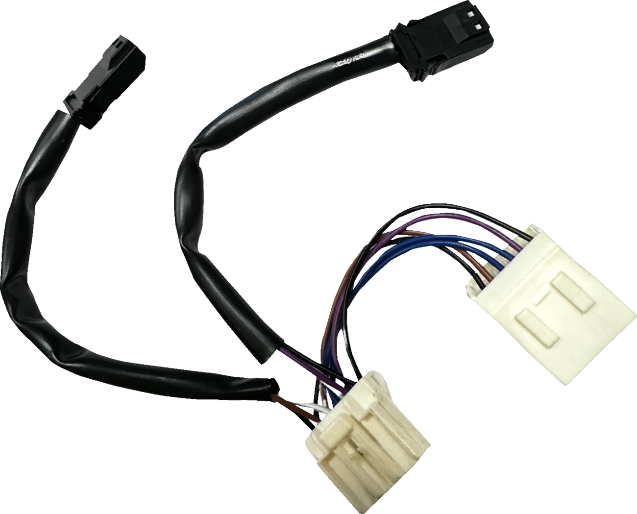 CUSTOM DYNAMICS Run/Turn Signal Adapter - Front / '96-'05 FLHT '93-'17 Softail 2120-1343