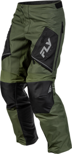FLY Racing Patrol Over-Boot Pants (2027) - Forest Green / Black - View 12