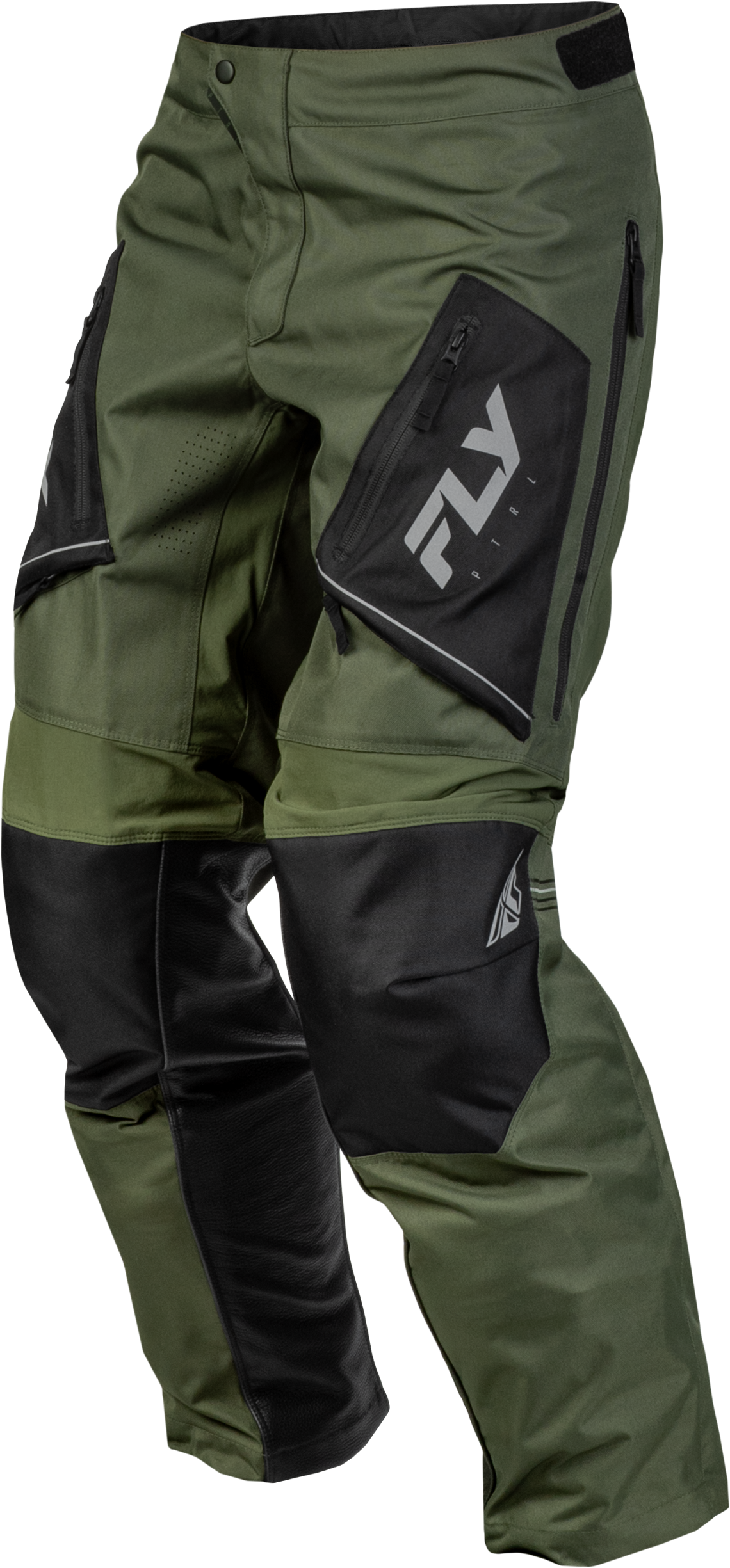 FLY Racing Patrol Over-Boot Pants (2027) - Forest Green / Black - View 12