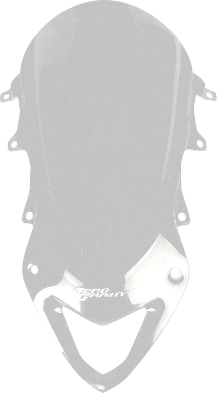 ZERO GRAVITY Double Bubble Windscreen - Clear