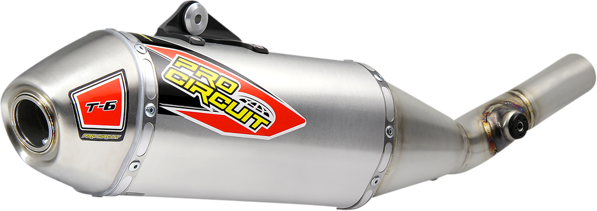 PRO CIRCUIT T-6 Slip-On Silencer - T-6 Muffler 1821-2030