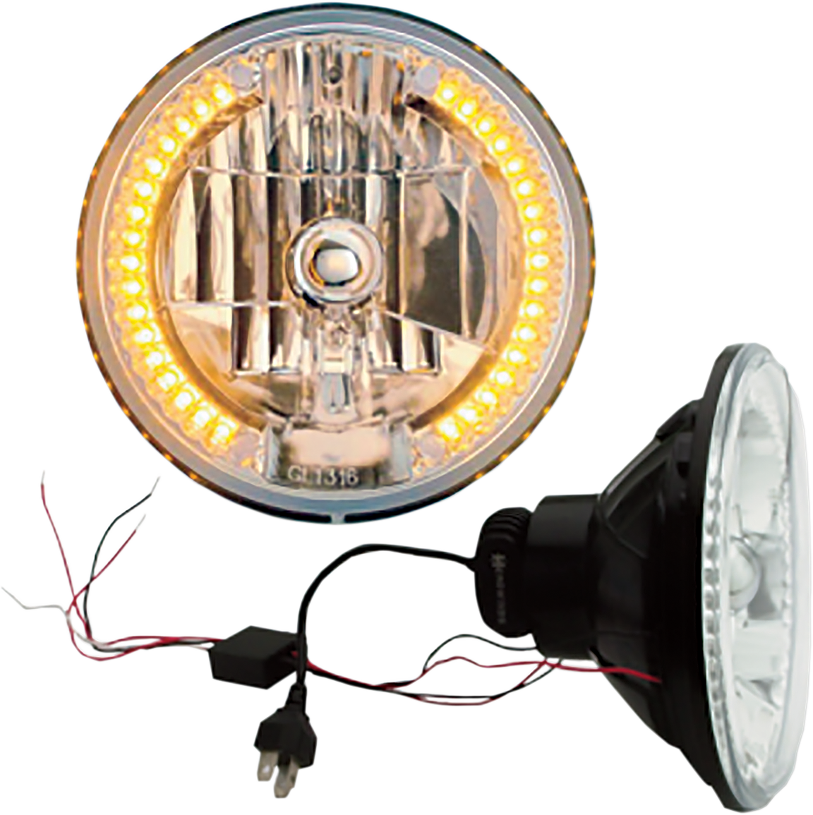 HEADWINDS Snake-Eye Headlamp w/ LED Turn Signals and Control Module