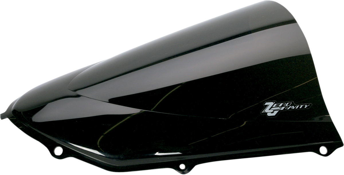 ZERO GRAVITY Double Bubble Windscreen - Dark Smoke