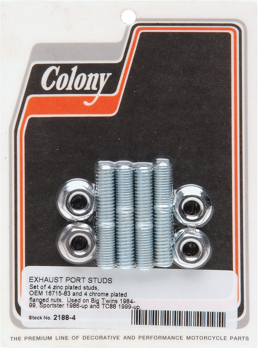 COLONY Exhaust Stud and Nut