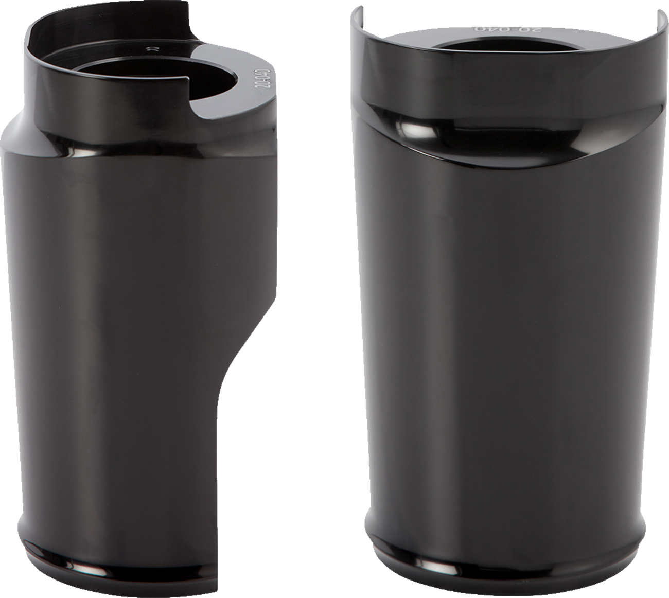 ARLEN NESS Fat Tire Fork Boot Cover - Black Anodized / Smooth 0411-0171