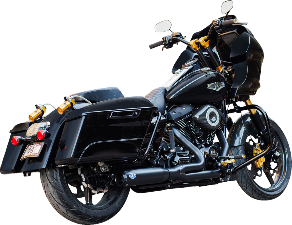 2-into-1 Qualifier Exhaust System - 50-State - Black