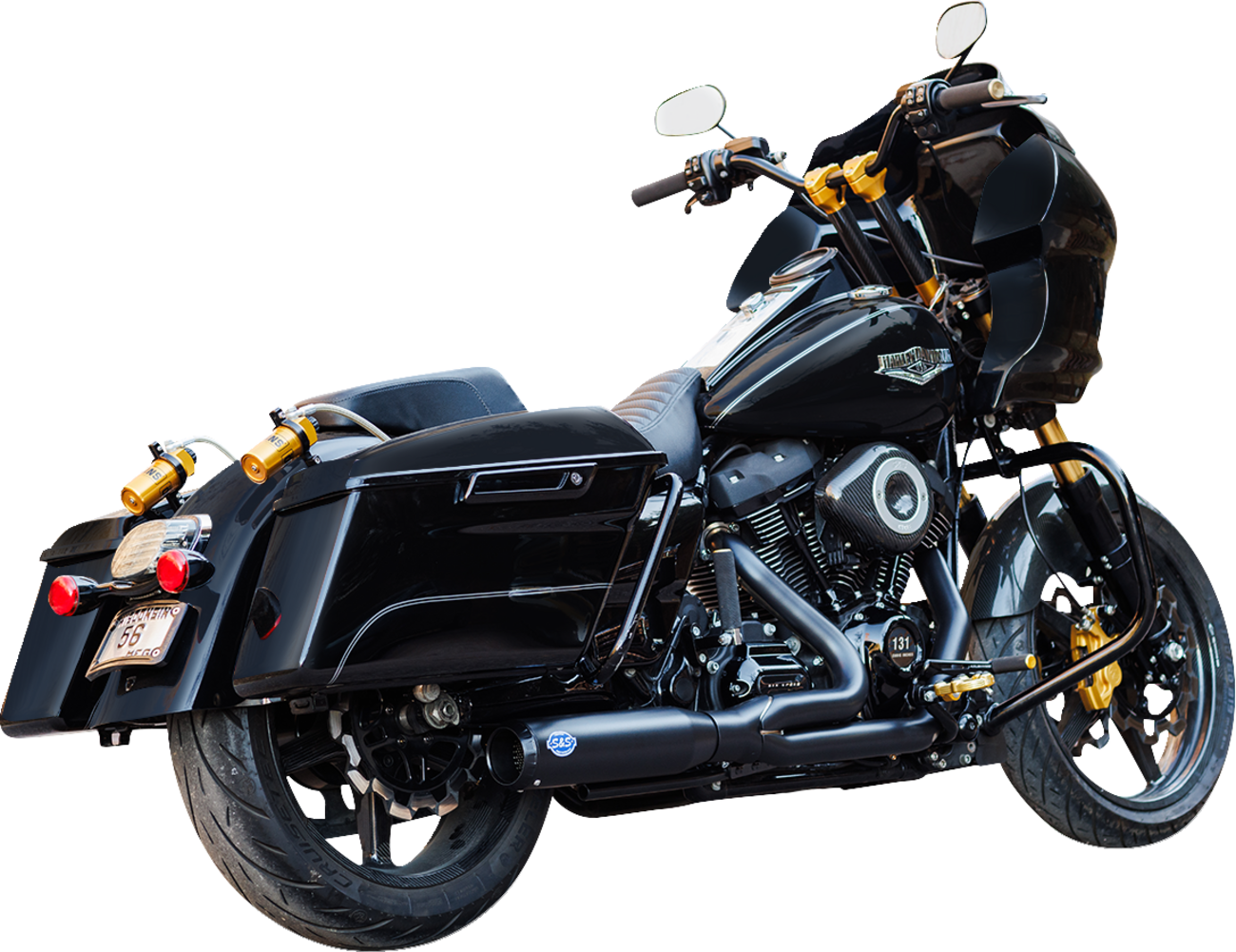 2-into-1 Qualifier Exhaust System - 50-State - Black