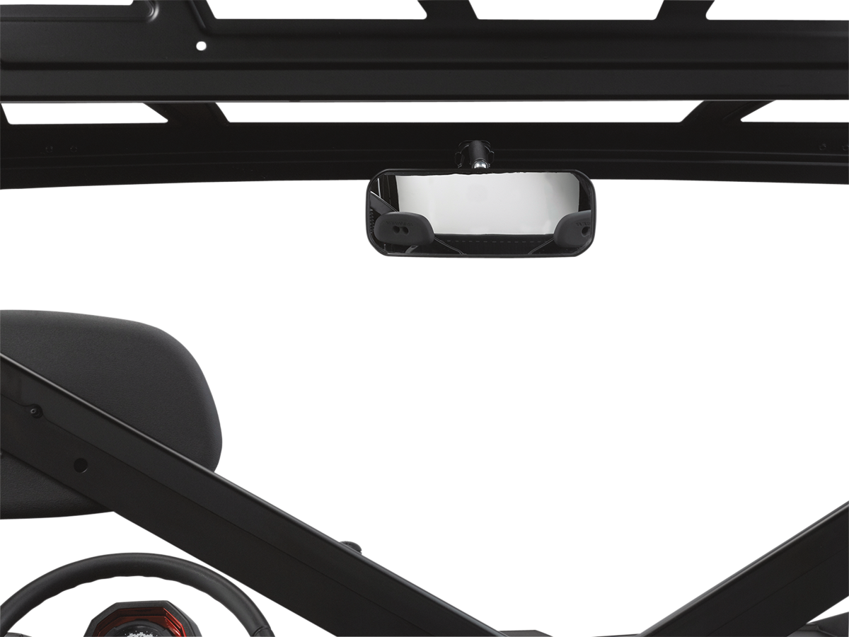 MOOSE OFFROAD Automotive Style Rear View Mirror - Pro-Fit - Mirror / Rear View / Rectangle / Black / Pro-Fit 0640-0754