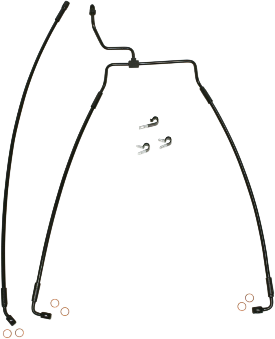 MAGNUM SHIELDING XR Stainless Extreme Response Front Brakeline Kit