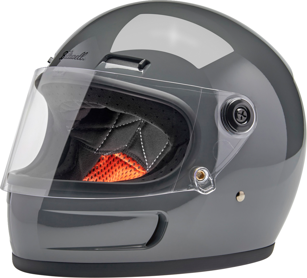 BILTWELL Gringo SV Helmet - Gloss Storm Gray / 2XL 0101-16271
