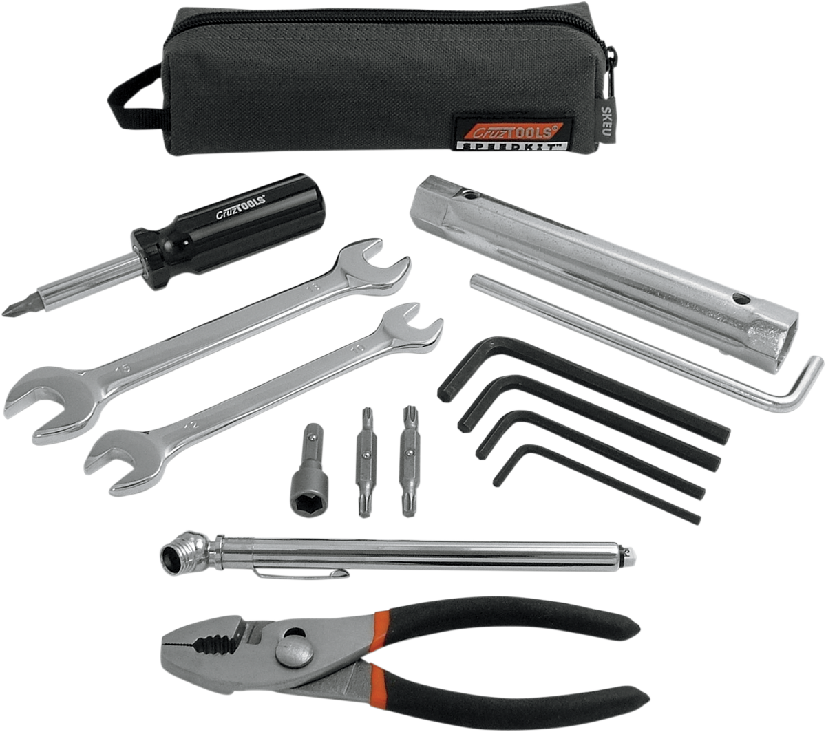 CRUZTOOLS Tool Kit - Ultra-Compact / Zipper Pouch / BMW/KTM/Triumph 3812-0042