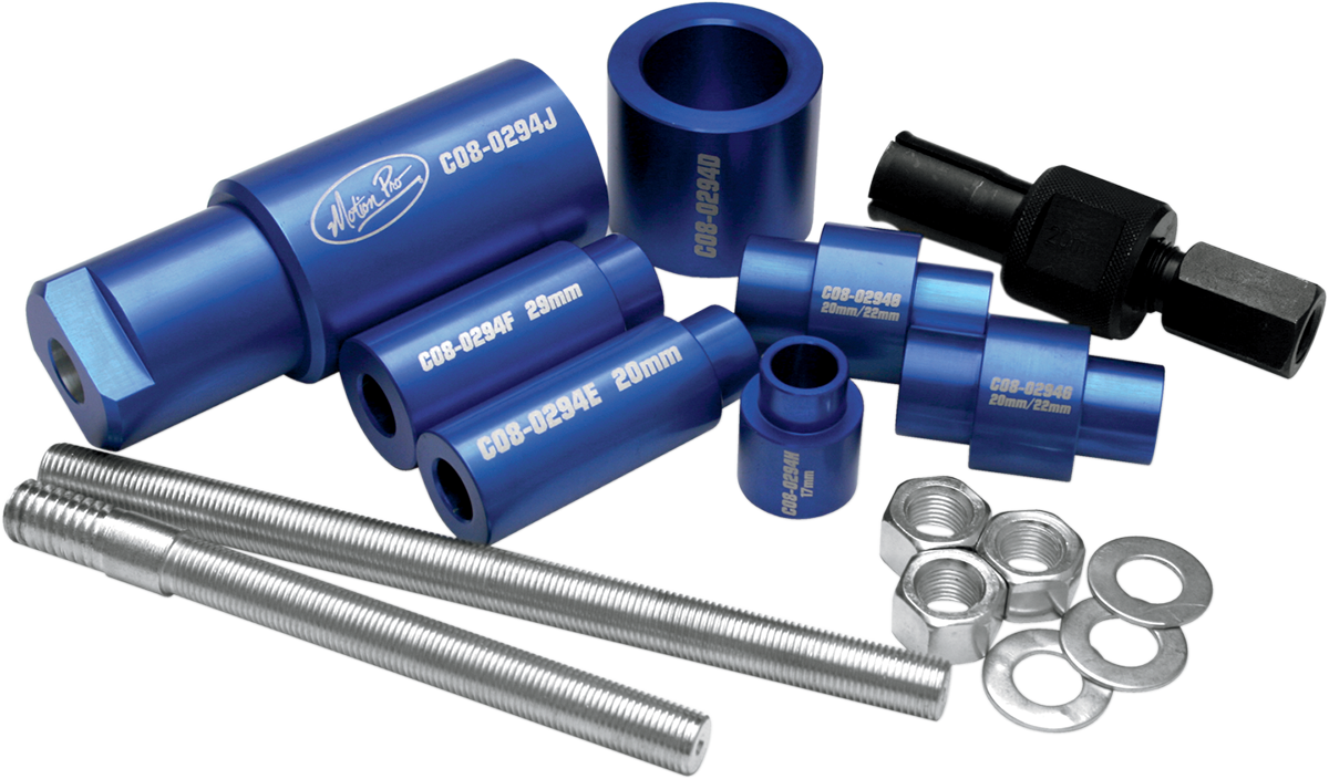 MOTION PRO Deluxe Suspension Bearing Service Tool - Suspension Bearing Tool / Deluxe / Removal/Installation / Kit 3812-0029
