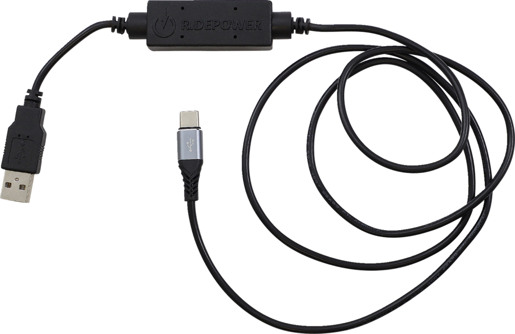 RIDEPOWER USB to USB-C Phone Charger Cable - USB to USB-C Cable / Charger / Single-End / 4' 3807-0624