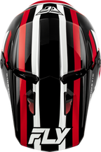 FLY Racing Kinetic Sync Helmet (2027) - Black / Red / White - View 9
