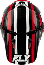 FLY Racing Kinetic Sync Helmet (2027) - Black / Red / White - View 25