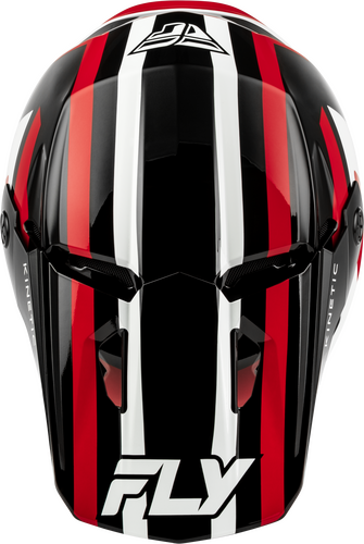 FLY Racing Kinetic Sync Helmet (2027) - Black / Red / White - View 25