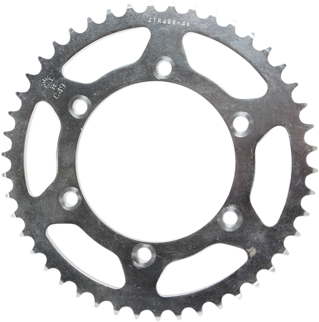 JT SPROCKETS Steel Rear Sprocket - Sprocket / Rear / Kawasaki/Suzuki / 46-Tooth JTR498-46