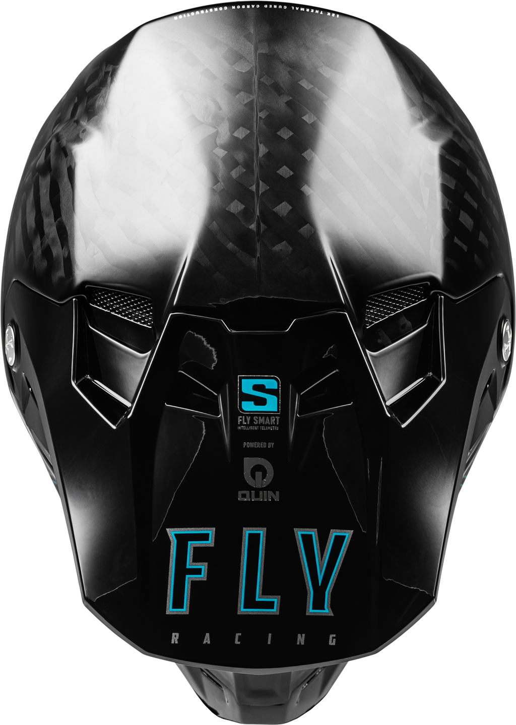 FLY Racing Formula S Carbon Helmet - Black - View 3