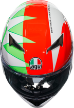 010115482 AGV K3 Rossi Mugello 2018 Helmet