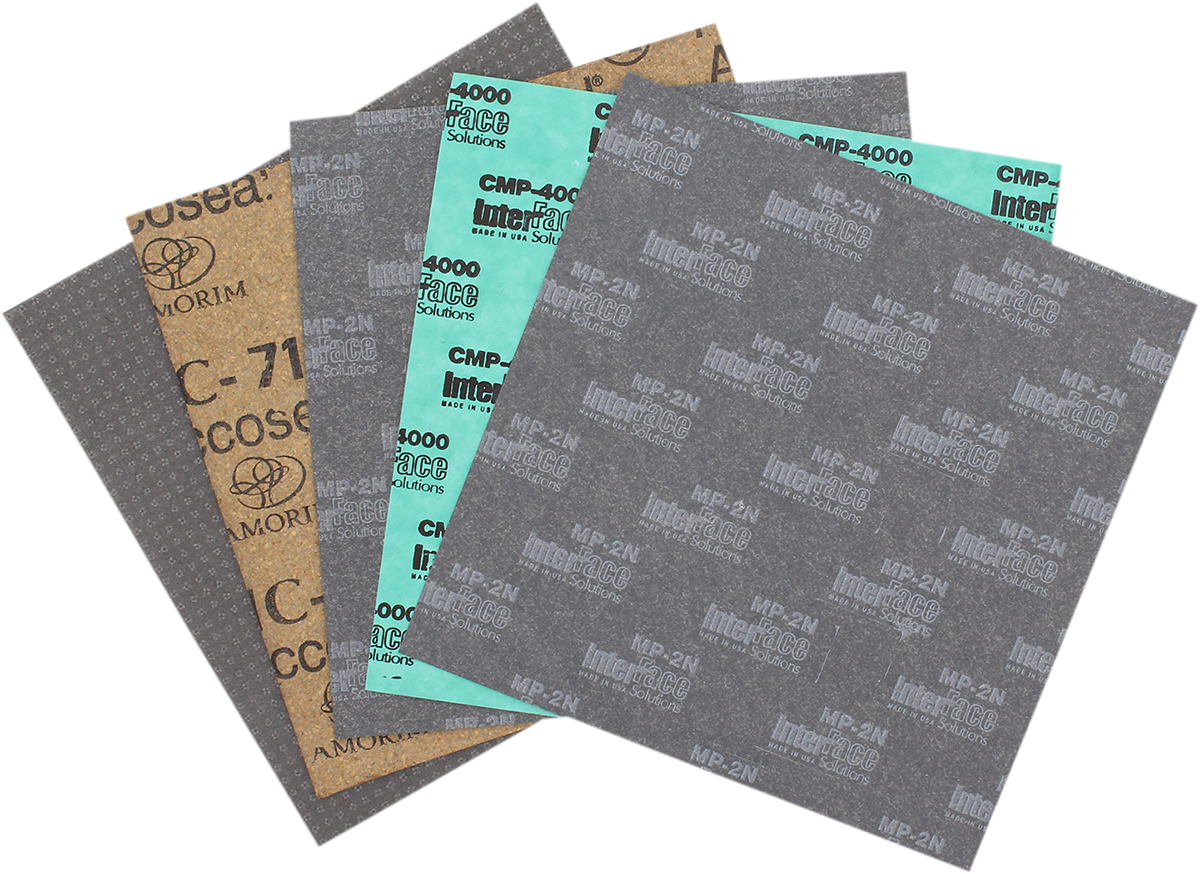 VERTEX Universal Gasket Sheet - Universal Exhaust Gasket Sheet / 6" x 6" / 5 Sheets 0934-6887