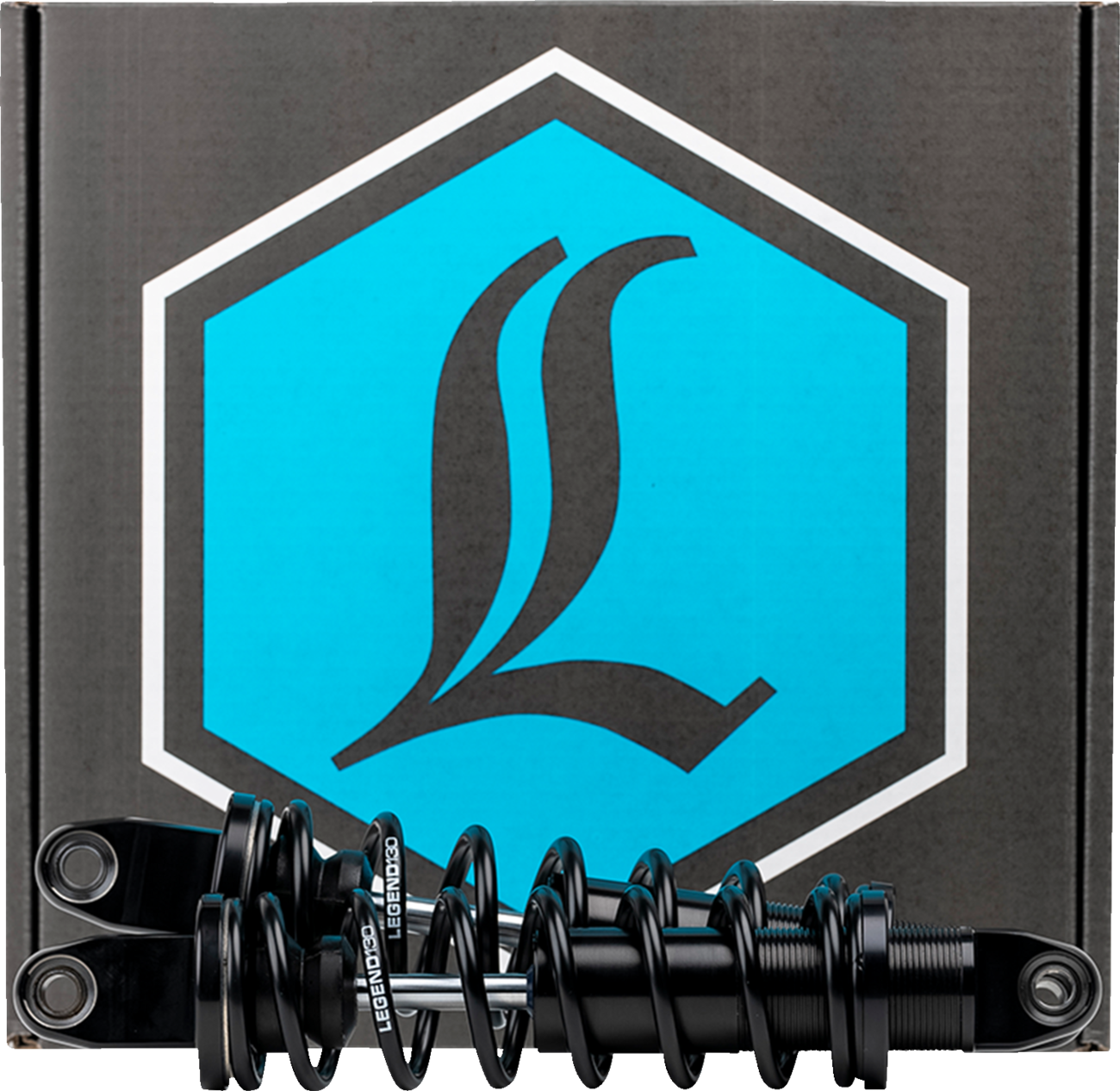 LEGEND SUSPENSION REVO Heavy-Duty Tri-Glide Shock - REVO Heavy-Duty Tri-Glide / Black / 13" 1310-1209