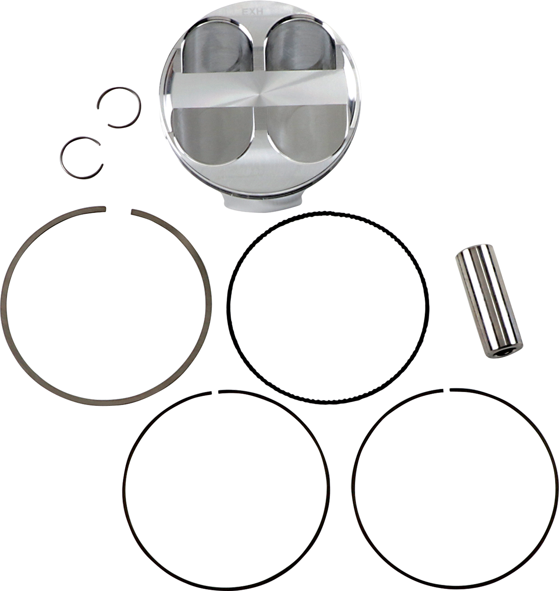 JE PISTONS Piston Kit - 96.00 mm / 13.5:1 CR / Kawasaki 0910-5902