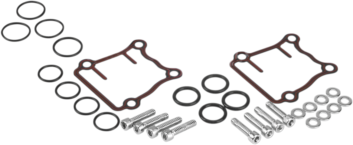 JAMES GASKET Pushrod Gasket and O-Ring Kit - Tappet Cover Gasket Kit / '99-'17 Twin Cam 0934-1553