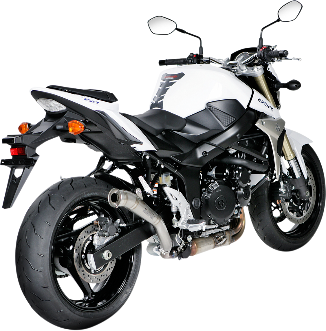 AKRAPOVIC GP-Style Megaphone Slip-On Line Muffler