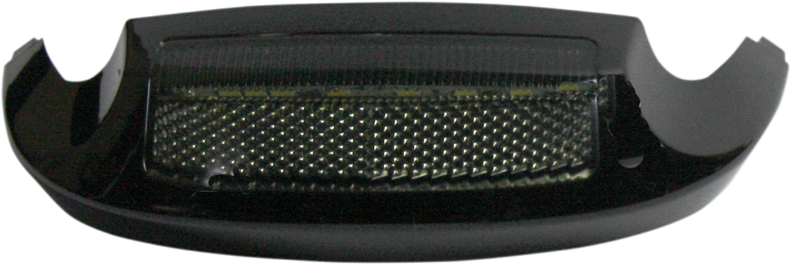 CUSTOM DYNAMICS LED Front Fender Tip - Amber LED/Smoke Lens / Black 2040-1778