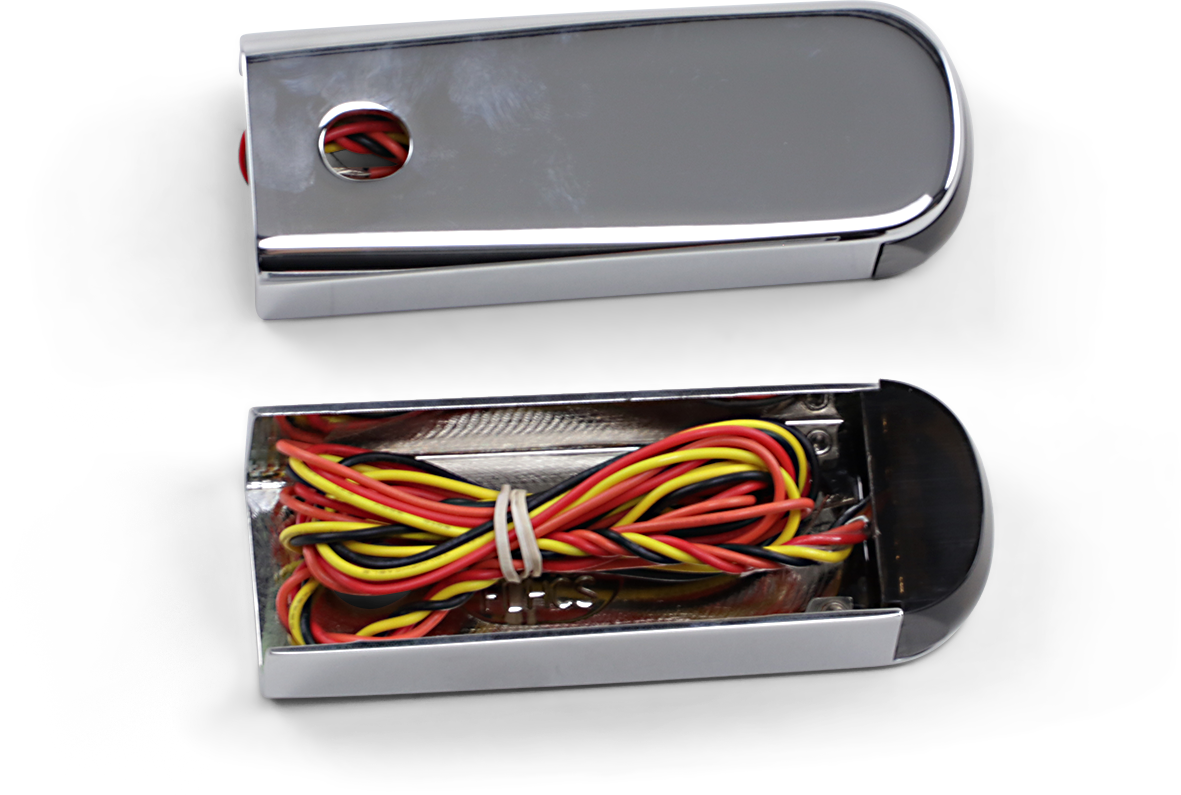 ALLOY ART Strut Light - LED / Smoke/Red Chrome FLHC 2020-1786