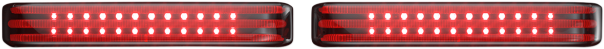 CUSTOM DYNAMICS Saddlebag LED Lights - Sequential / Black/Smoke 2040-2576