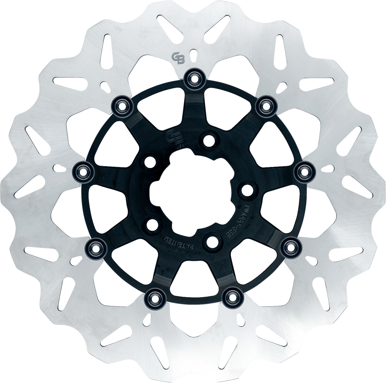 GBRAKES Wave® Brake Rotors - Brake Rotor / Front / Black 1710-4923