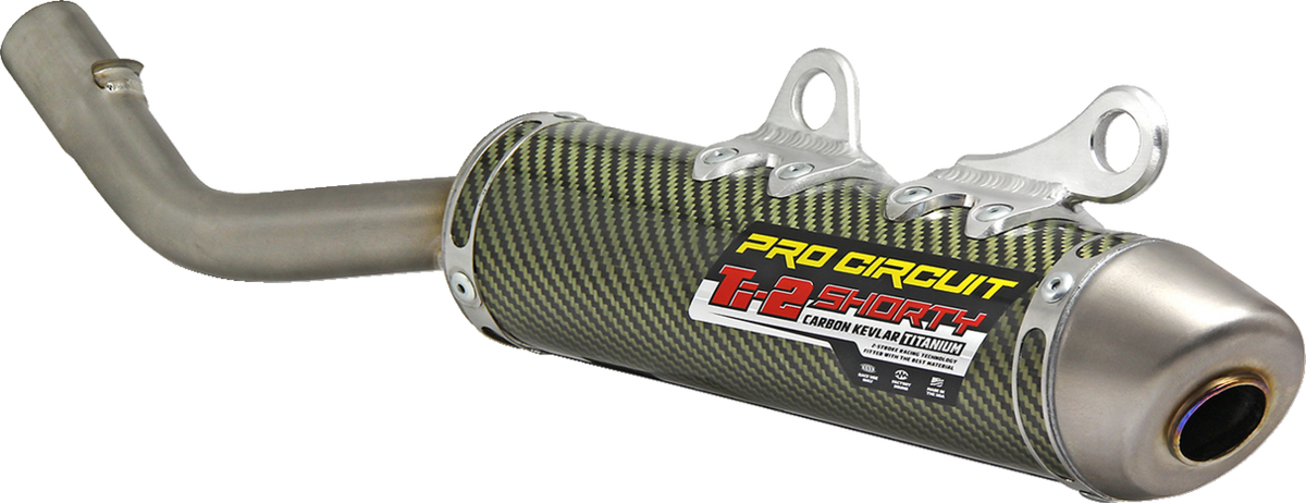 Pro Circuit Ti-2 Shorty Slip-On Silencer - CR250R