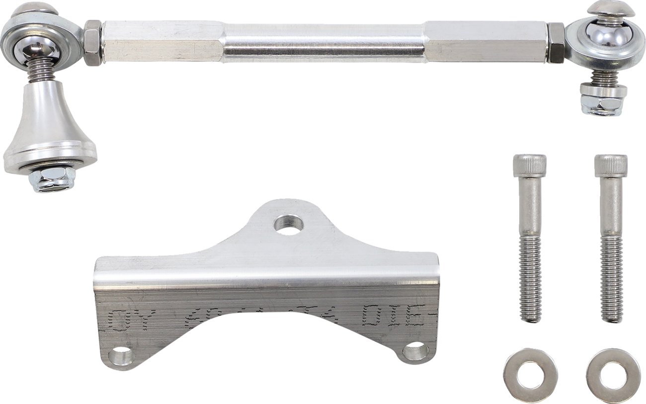 ALLOY ART Frame Stabilizer - Raw / '17-'22 Harley-Davidson 1111-0019