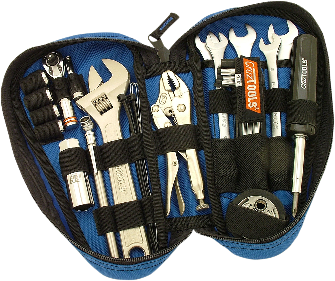 CRUZTOOLS Tool Kit - Teardrop / Zipper Pouch / Combination / Harley Davidson Softail 3812-0023