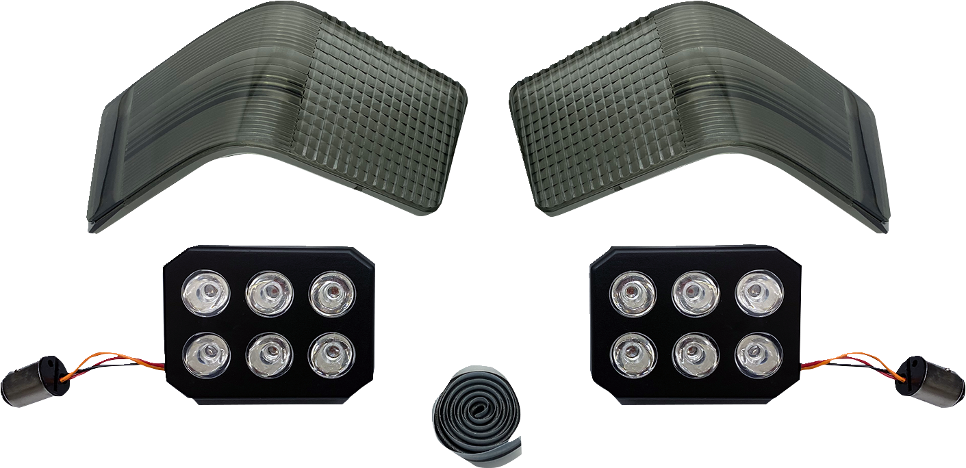 CUSTOM DYNAMICS LED Light - Tour-Pak / Smoke 2010-1490