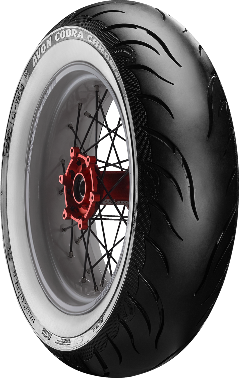 AVON Tire - Cobra Chrome AV92 / Rear / 170/80B15 / Wide Whitewall / 83H 0306-0637