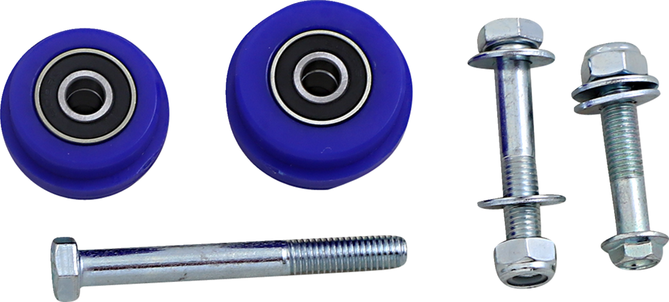 T.M. DESIGNWORKS Chain Roller - Blue / Yamaha 1231-1450