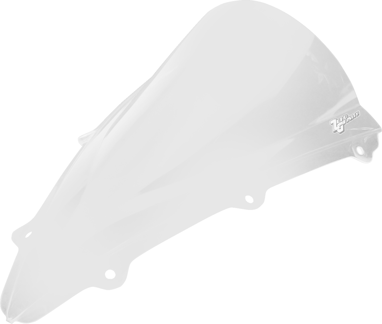 ZERO GRAVITY Double Bubble Windscreen - Clear