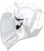 ICON Airform™ Helmet Side Plates — Crestfallen - Airform™ Side Plates / Crestfallen / White 0133-1733