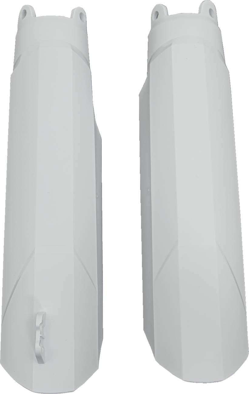 POLISPORT Fork Guard Cover - White / Honda 0412-0606
