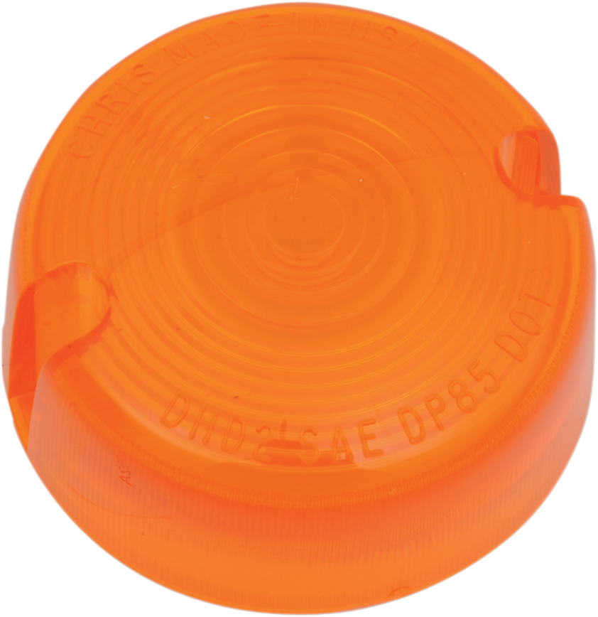 CHRIS PRODUCTS Rear Turn Signal Lens - Amber / '86-'99 FX DHD-2A