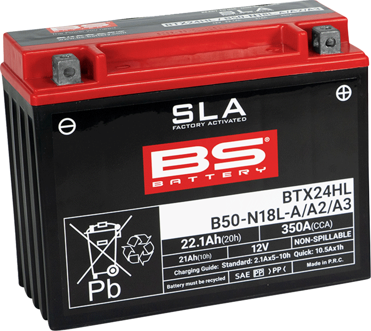 BS BATTERY SLA Factory- Activated AGM Maintenance-Free Battery