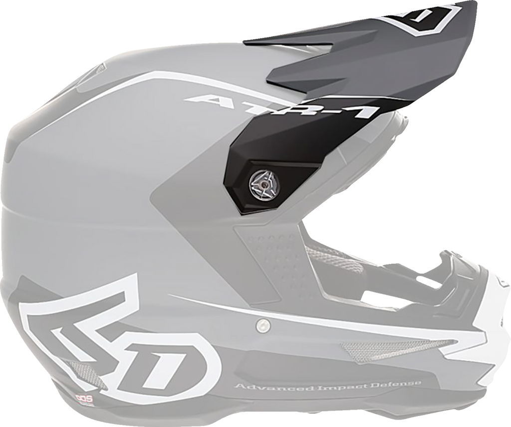 6D HELMETS ATR-1 Helmet Visor — Stealth