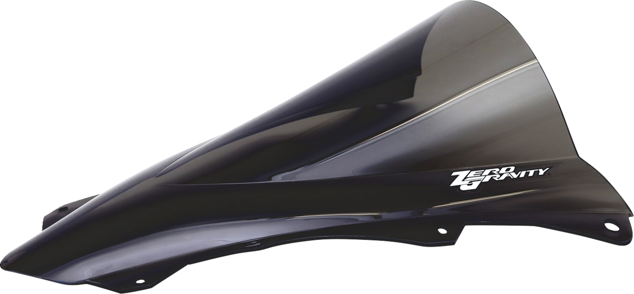 ZERO GRAVITY Double Bubble Windscreen - Dark Smoke